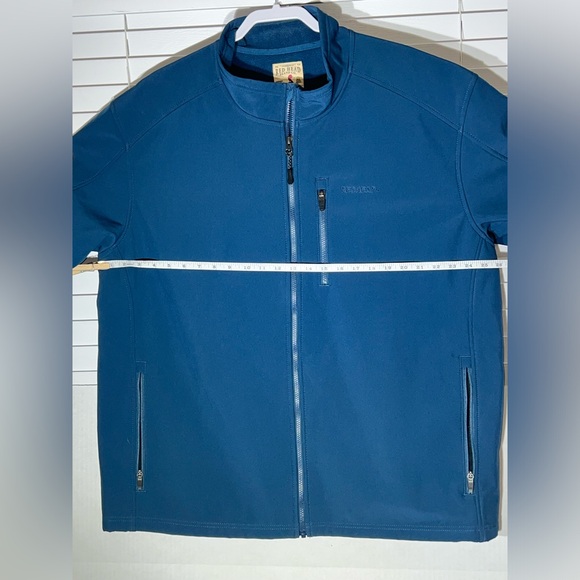 Super Nice Redhead Brand co Men's Jacket Size 2XL Full Zip up Blue - Picture 9 of 13